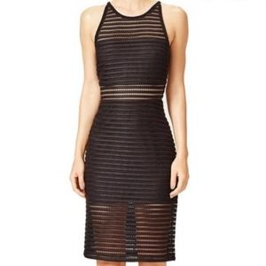 Parker Conner Dress Scoop Neck Knee Length Size M